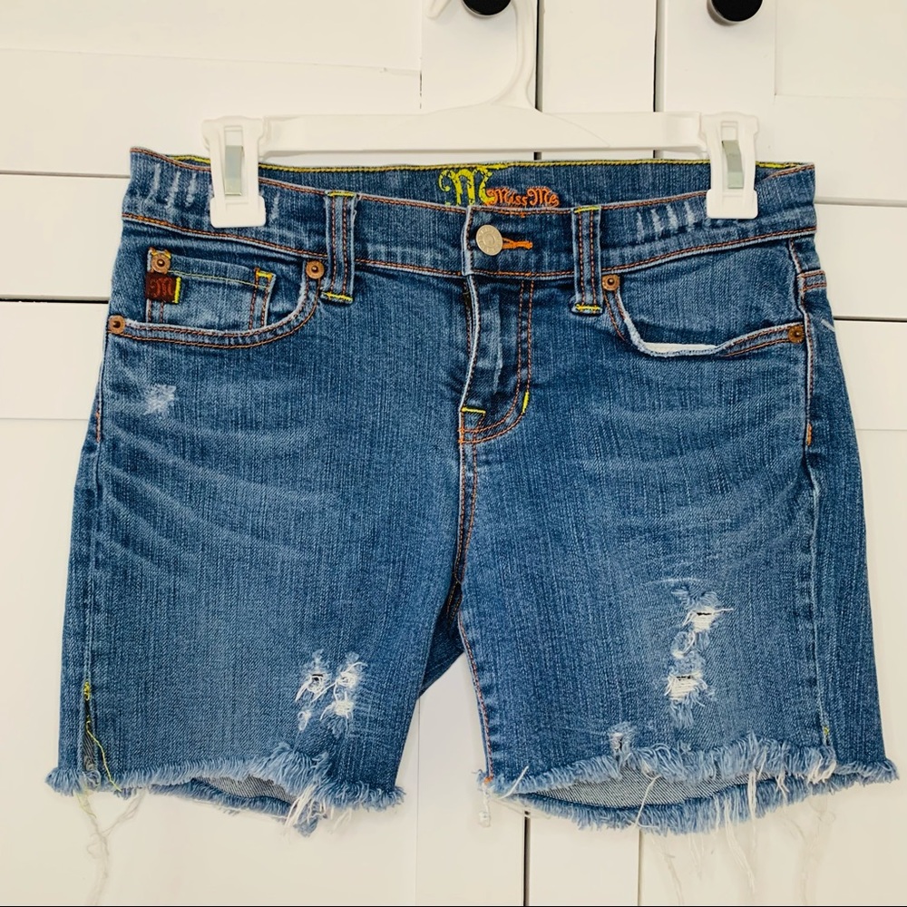 Miss Me Distressed Shorts Size 28